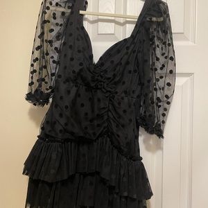Black Polka Dress